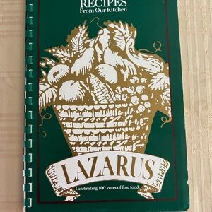 Vintage Lazarus Cookbook